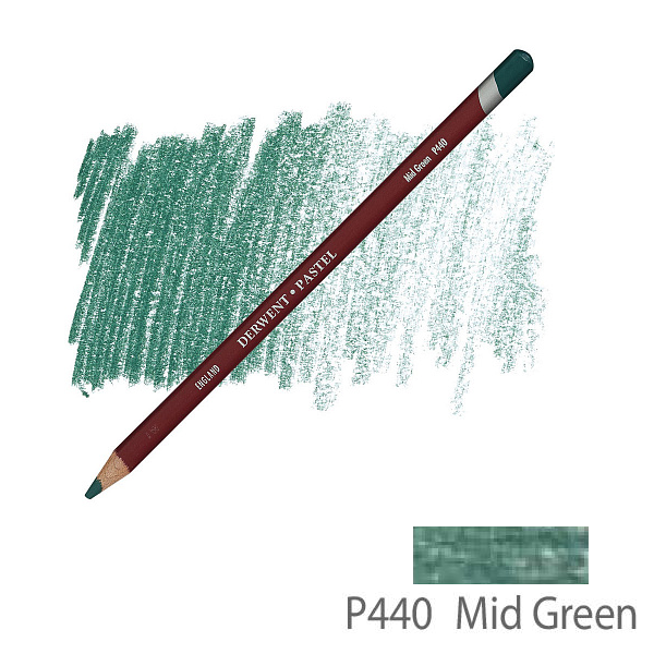 Карандаш пастельный Derwent Pastel (P440), Зеленый средний.