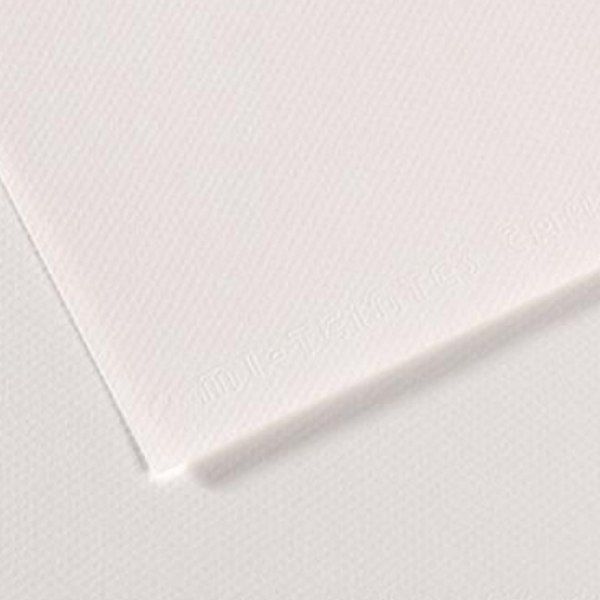 Папір для пастелі Canson Mi-Teintes 160 гр, A4, #335 БІЛИЙ (White) 