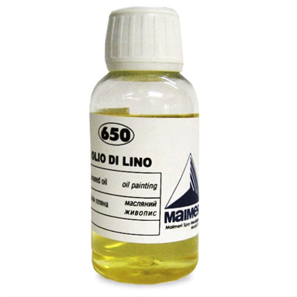 Льняна олія для олійного живопису, Maimeri, 100 ml 