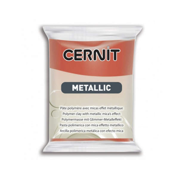 Полимерная глина Cernit Metallic №057 МЕДЬ, 56 гр. 