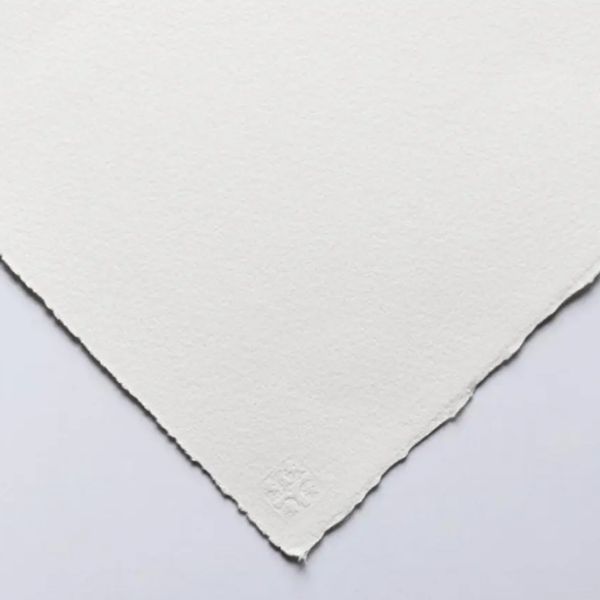 Бумага акварельная St.Cuthberts Waterford, ROUGH, Extra White, 100% хлопок, 190 г/м2, 56х76см - фото 1