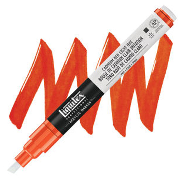 Liquitex акриловий маркер Paint Marker 2мм, #510 Cadmium Red Light Hue (Кадмій червоний світлий) 