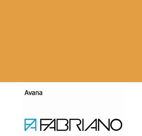 Бумага для дизайна Fabriano Colore B2 (50*70 см) 200г/м2, мелкое зерно, №23 AVANA (Коричневая)