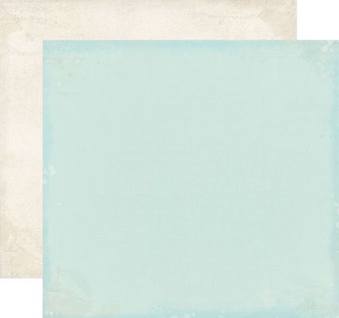 Бумага для скрапбукинга lt blue / cream, 30х30 см