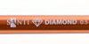 Гелевая ручка Santi Diamond, 5 мм, КОРИЧНЕВАЯ