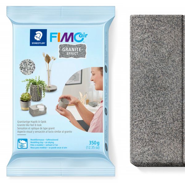 Самозастигаюча легка пластика FIMO Air, Еффект граніту, 350 г - фото 1