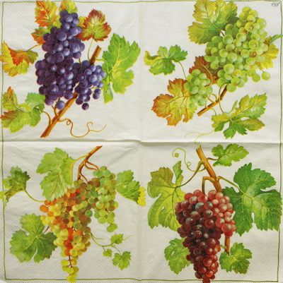 Салфетка Виноградные гроздья