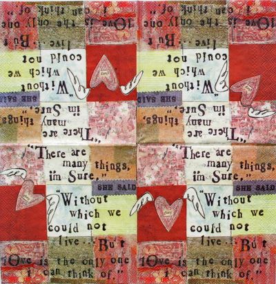 Салфетка Любовь