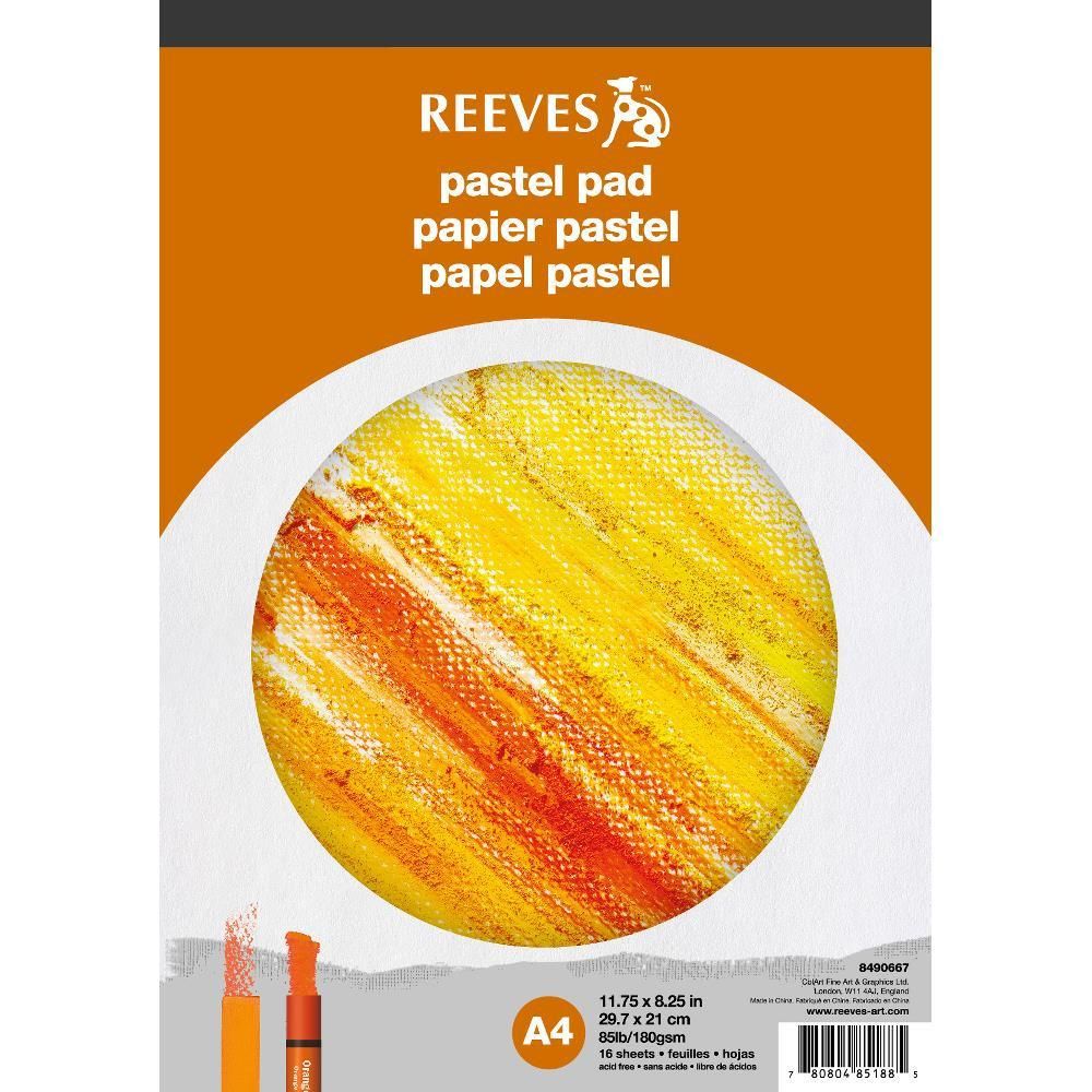 Reeves альбом для пастелі Pastel Pad А4, 180 гр, 16 л 