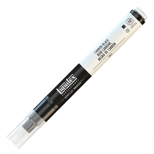 Акриловый маркер Liquitex Paint Marker, цвет САЖА, №337 (Carbon Black), 2мм