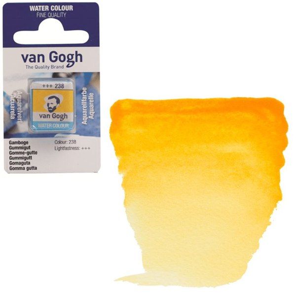 Акварельная краска Van Gogh в кювете ГУММИГУТ (238), Royal Talens