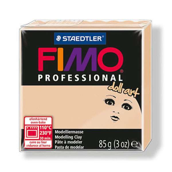 Полимерная глина для лепки кукол FIMO Professional Doll Art, ПЕСОЧНАЯ, 85 гр.