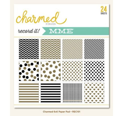 Набор бумаги 15х15 см Charmed - Record it! 24л.