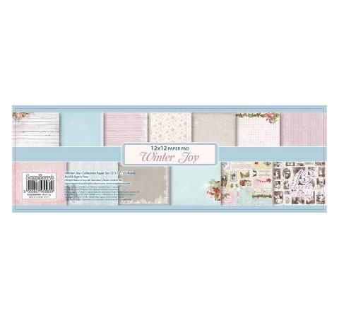 Набор бумаги 30,5х30,5 см 180 гр/м Зимнее утро 13л.