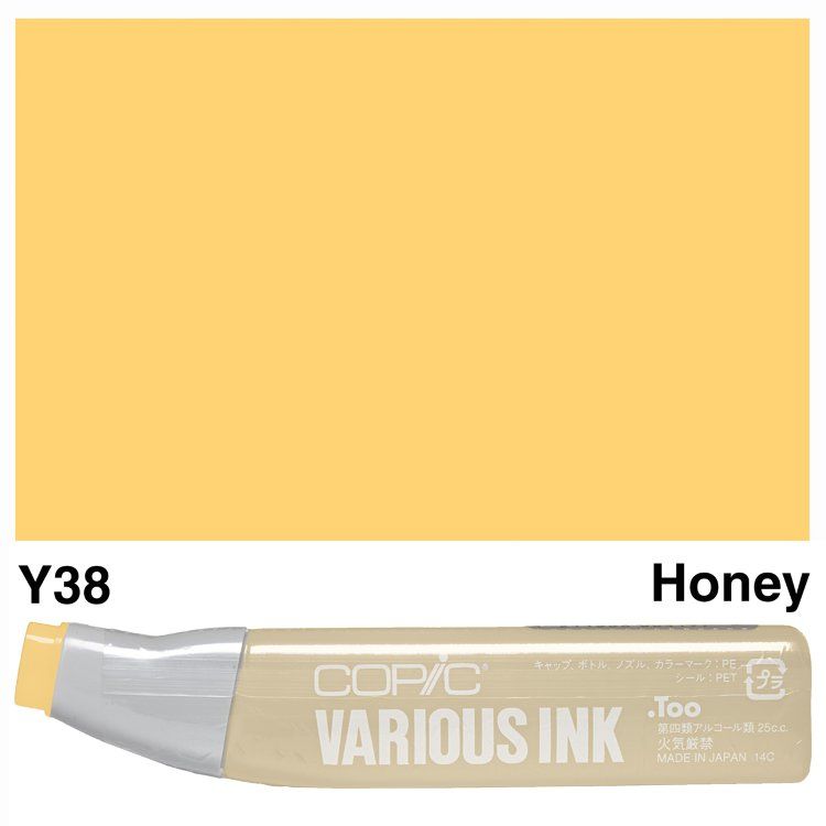 Чернила для маркеров Copic Various Ink, #Y-38 Honey (Медовий)