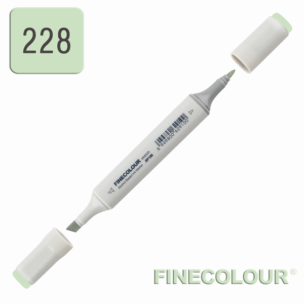 Маркер спиртовой Finecolour Sketchmarker 228 кислотный зеленый YG228