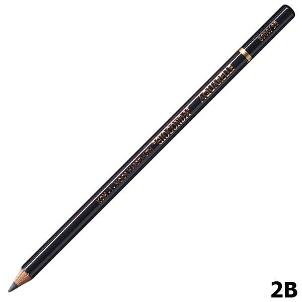 Олівець графітний акварельний GIOCONDA Koh-i-Noor 8800, твердість 2В