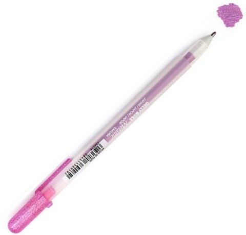 Ручка гелевая, METALLIC, Розовая, Sakura
