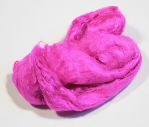 Волокна шелка Фуксия, 5 гр.