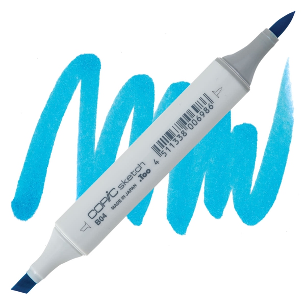 Copic маркер Sketch №B-04 Tahitian blue (Таїтянський блакитний) 