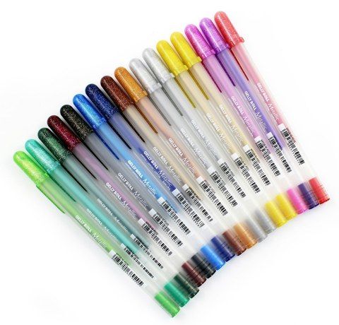 Гелеві ручки Gelly Roll Metallic Sakura (кольори в асортименті)  - фото 2