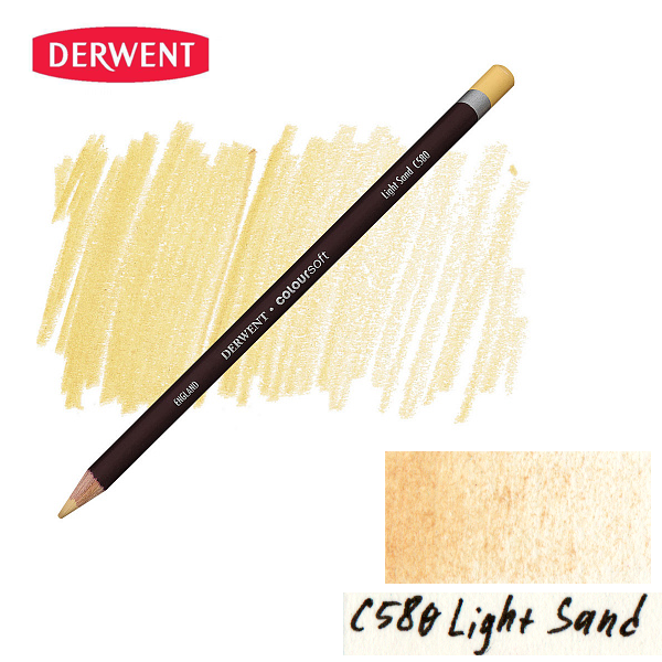 Олівець кольоровий Derwent Coloursoft (C580) Світлий пісок. 