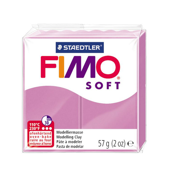 Пластика «FIMO Soft», 56 г. Цвет: Лавандовый №62