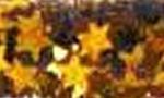 Блёстки фигурные (звезды), 5 г, желтые