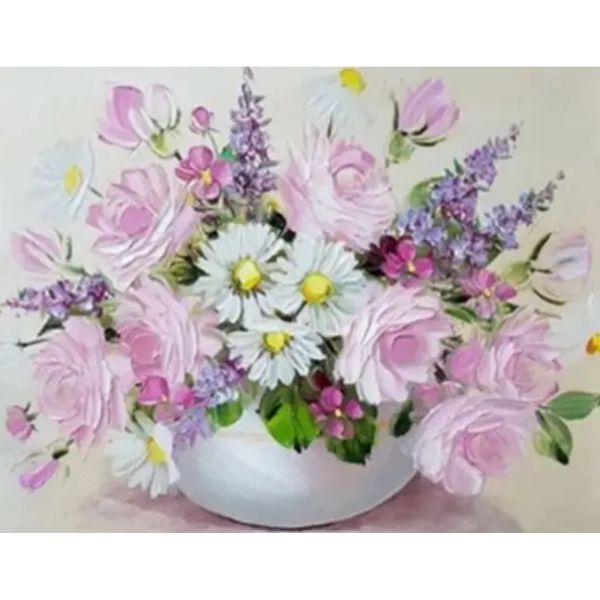 Алмазная мозаика на подрамнике Go to Art «Праздничная композиция», 30х40 см