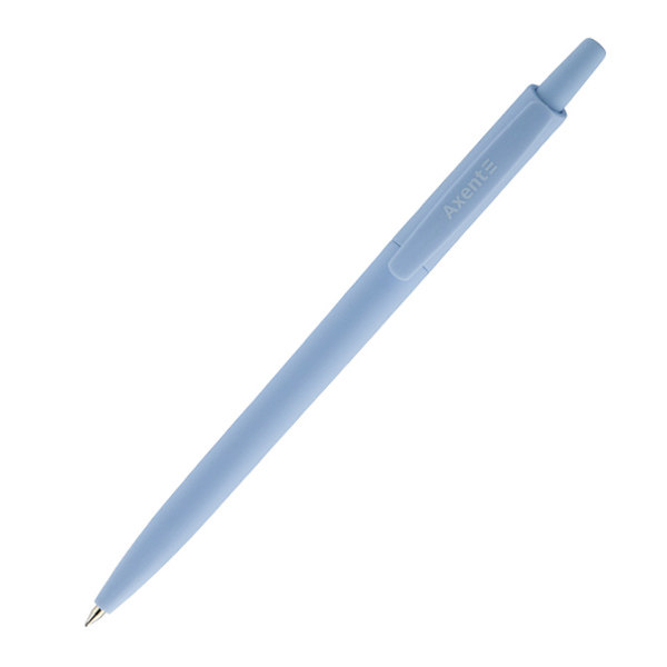 Ручка шариковая автоматическая AXENT Allegro Pastelini, синяя 0,5 мм