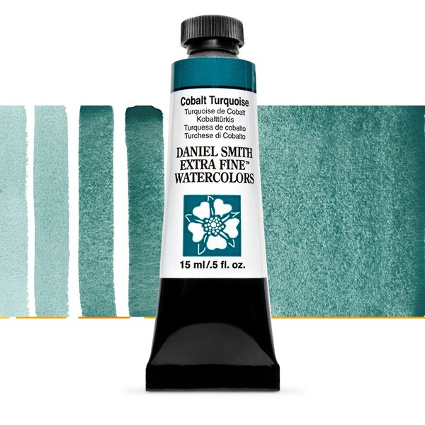 Акварельная краска Daniel Smith, туба, 15мл. Цвет: Cobalt Turquoise s3