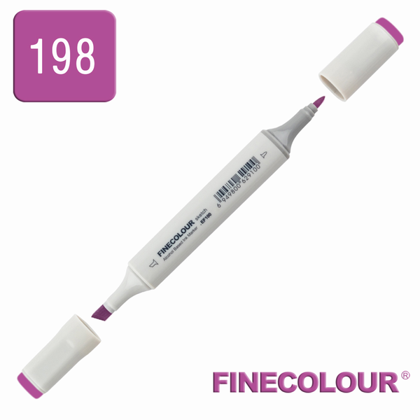 Маркер спиртовой Finecolour Sketchmarker 198 насыщенный лиловый V198