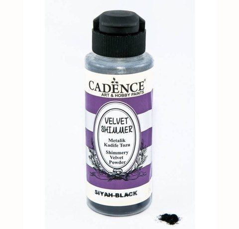 Cadence пудра бархатная перламутровая (Флок), 120 ml. Цвет: ЧЕРНЫЙ