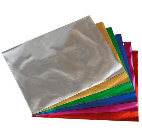 Набор цветной металлизированной бумаги «1 Вересня» А4, 10 листов