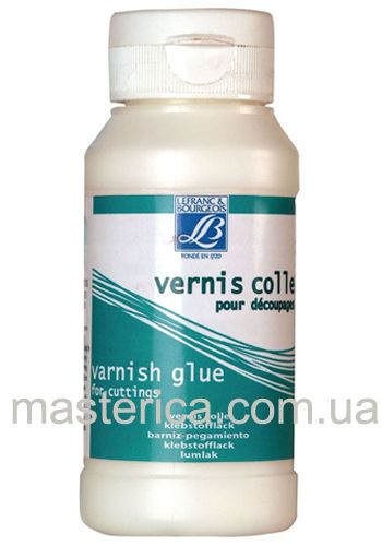 Клей-лак на водяній основі для декупажу Lefranc Varnish glue, 237 ml 