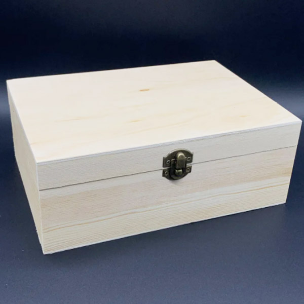 Скринька-органайзер для прикрас, із замком та петлями, 23,5х16,5х9 см  - фото 1