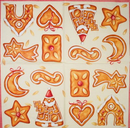 Серветка Різдвяне печиво 