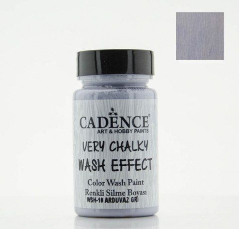 Cadence винтажная краска на акриловой основе Very Chalky Wash Effect, 90 мл, СТАЛЬНАЯ СЕРАЯ