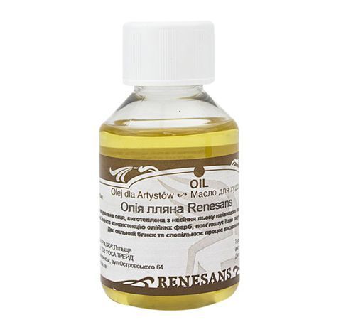 Льняное масло Renesans, очищенное, 100 ml