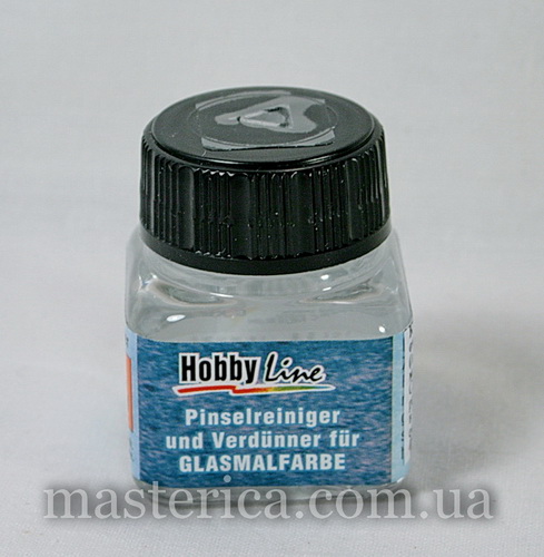 Очиститель кистей (для  красок по стеклу), 20 ml
