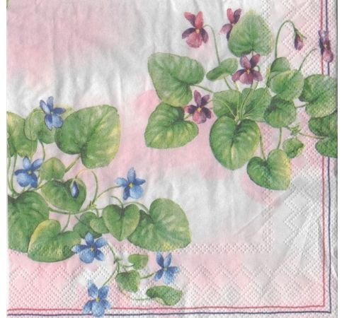 Салфетка Кусты фиалок