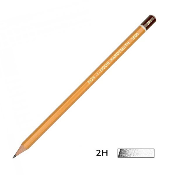 Олівець графітний 1500, Твердість 2H 