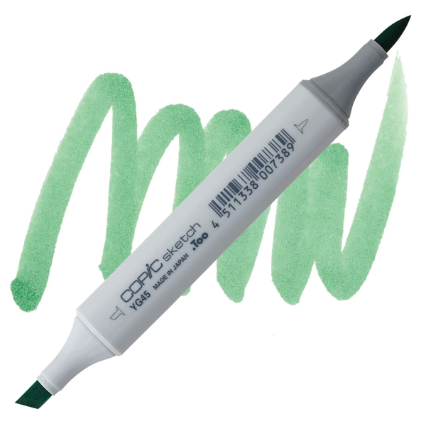 Copic маркер Sketch, №YG-45 Cobalt green (Зеленый кобальт)