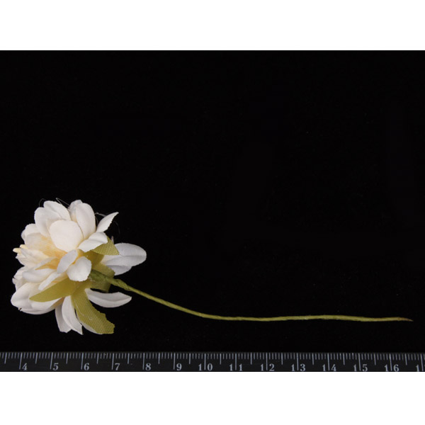 Букетик искусственных цветов хризантемы 6 шт/уп., КРЕМОВЫЕ - фото 2