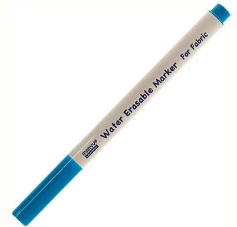 Зникаючий маркер для розмітки темної тканини Marvy Water Erasable, Білий, 1 мм 
