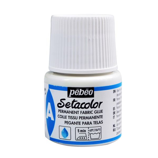 Клей перманентный для текстиля Setacolor Pebeo, 45 ml