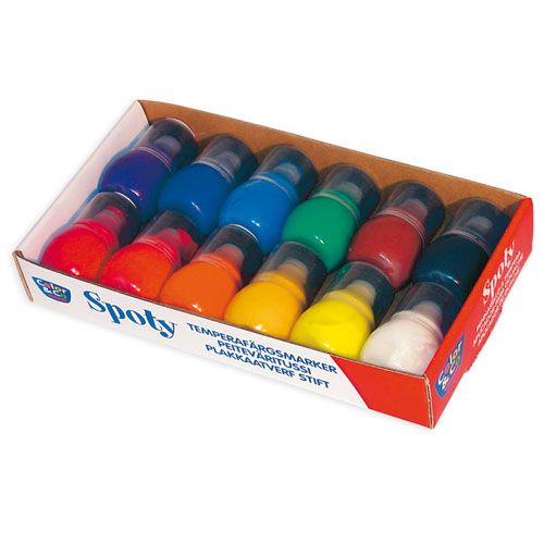 C&C набор красок в баллончиках Spoty, 12x30ml