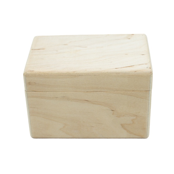 Шкатулка деревянная прямоугольная №2 (фанера), 8x12x8 см - фото 3