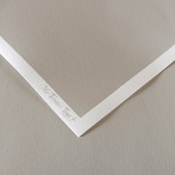 Canson бумага для пастели Mi-Teintes TOUCH 350 гр, 50x65 см, #122 Flannel grey (Фланелевый серый)