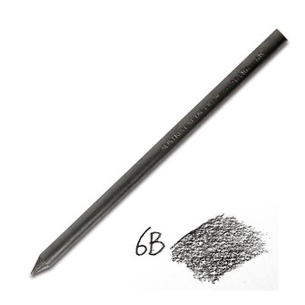 Чорнографітний стрижень 6B D-5,6 мм, Cretacolor 26186 